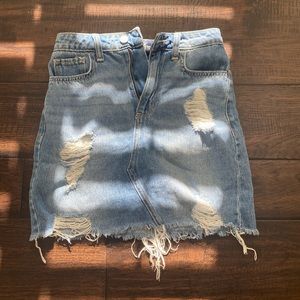Size 0 Hollister Jean skirt